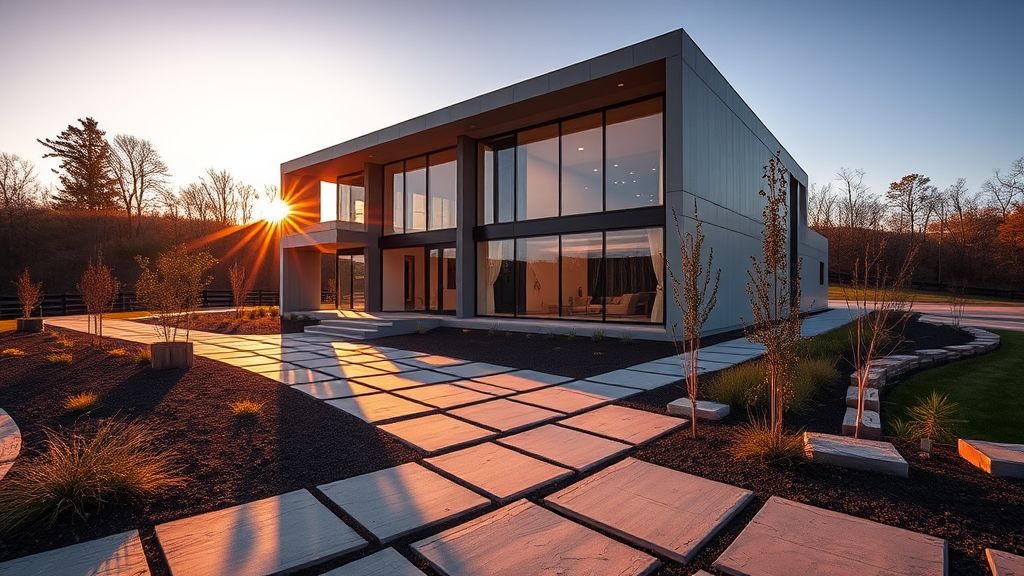 Residential home in Center Township, Pennsylvania with lush landscaping.